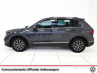 Usata VW Tiguan Life 122 CV (89 kW) 2022 Grigio SUV