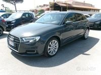 Usata Audi A3 Advanced Plus 150 CV (110 kW) 2018 Grigio Berlina