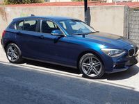 Usata BMW 118 2012 Blu Utilitaria