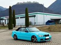 Usata BMW 325 Cabriolet Efficient Dynamics 240 CV (176 kW) 2001 Blu Cabrio