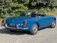 Usata MG B 96 CV (70 kW) 1970 Blu Cabrio