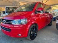Usata VW T5 Comfortline 180 CV (132 kW) 2012 Rosso Furgone