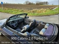 Usata Saab 900 Cabriolet 145 CV (106 kW) 1992 Blu Cabrio