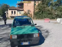 Usata Fiat Panda Young 39 CV (28 kW) 2000 Verde Utilitaria