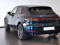 Usata Porsche Macan Turbo 353 CV (259 kW) 2019 Blu SUV
