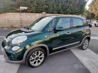 Usado Fiat 500L Trekking 95 CV (69 kW) 2016 Verde Monovolumen