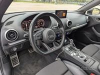 Usata Audi A3 S-Line 150 CV (110 kW) 2018 Nero Berlina