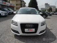 Usata Audi A3 90 CV (66 kW) 2011 Bianco Utilitaria