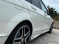 Usata Mercedes C220 AMG 2007 Bianco Berlina