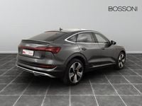 Usata Audi e-tron Sportback S-Line 158 kW (215 CV) 2022 Grigio SUV