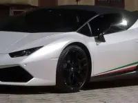 Usata Lamborghini Huracán 610 CV (448 kW) 2017 Bianco Cabrio