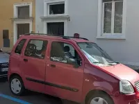 Usata Suzuki Wagon R+ 76 CV (55 kW) 2003 Rosso Monovolume
