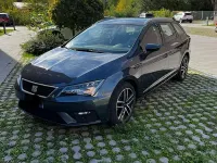 Usata Seat Leon ST 115 CV (84 kW) 2020 Grigio Station wagon