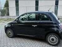 Usata Fiat 500 Lounge 75 CV (55 kW) 2009 Nero Cabrio