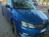 Usata Skoda Fabia Monte Carlo 90 CV (66 kW) 2016 Blu/azzurro Berlina