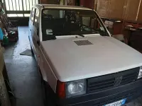 Usata Fiat Panda Young 54 CV (39 kW) 2001 Bianco Monovolume
