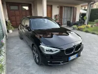 Usata BMW 118 Efficient Dynamics 143 CV (105 kW) 2015 Nero Utilitaria