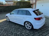 Usata Audi A3 S-Line 150 CV (110 kW) 2013 Bianco Berlina
