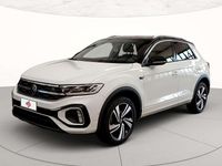 Usata VW T-Roc R-line 150 CV (110 kW) 2023 Pure white nero SUV