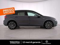 Usata VW Golf VIII Style 150 CV (110 kW) 2020 Grigio Utilitaria