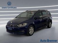 Usata VW Touran Business 122 CV (89 kW) 2021 Blu atlantic met Monovolume