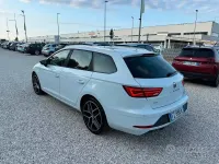 Usata Seat Leon ST Black Edition 131 CV (96 kW) 2020 Bianco Station wagon