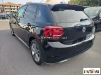 Usata VW Polo R-line 95 CV (69 kW) 2020 Nero Berlina
