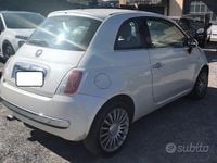 Usata Fiat 500 Lounge 100 CV (73 kW) 2009 Bianco Cabrio