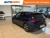 Usata VW Golf VIII R 130 CV (95 kW) 2024 Blu Berlina