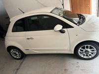 Usata Fiat 500 69 CV (50 kW) 2009 Bianco Cabrio