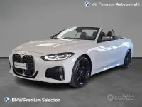 Usata BMW 440 Cabriolet M Sport 374 CV (275 kW) 2021 Bianco Cabrio