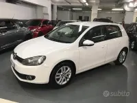 Usata VW Golf VI Highline 140 CV (102 kW) 2010 Bianco Utilitaria