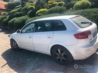 Usata Audi A3 105 CV (77 kW) 2009 Bianco Berlina