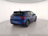 Usata VW Polo R-line 95 CV (69 kW) 2023 Blu metallizzato Utilitaria