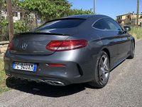 Usata Mercedes C220 Premium Plus 170 CV (125 kW) 2016 Grigio Coupé