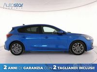 Usata Ford Focus ST-Line X 125 CV (91 kW) 2022 Blu Berlina