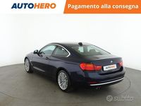 Usata BMW 428 Luxury Line 245 CV (180 kW) 2015 Blu Coupé