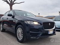 Begagnad Jaguar F-Pace Portfolio 241 HK (177 kW) 2017 Blå SUV