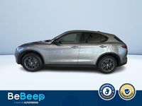 Usata Alfa Romeo Stelvio Executive 210 CV (154 kW) 2017 Grigio metallizzato SUV