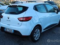 Usata Renault Clio IV 75 CV (55 kW) 2014 Bianco Berlina