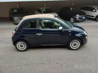 Usata Fiat 500C Lounge 69 CV (50 kW) 2011 Blu Cabrio