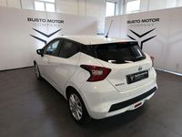 Usata Nissan Micra Tekna 101 CV (74 kW) 2020 Bianco Utilitaria