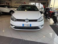 Usata VW Golf VII 116 CV (85 kW) 2017 Bianco Station wagon