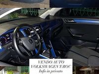 Usata VW T-Roc Style 110 CV (80 kW) 2021 Blu SUV
