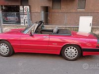 Begagnad Alfa Romeo Spider Quadrifoglio Verde 125 HK (91 kW) 1997 Röd Cab