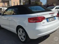 Usata Audi A3 Cabriolet Ambition 105 CV (77 kW) 2009 Bianco Cabrio