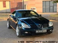 Usata Mercedes SLK350 272 CV (200 kW) 2005 Blu Cabrio