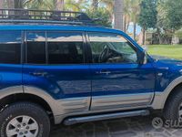 Usata Mitsubishi Pajero 165 CV (121 kW) 2001 Blu SUV