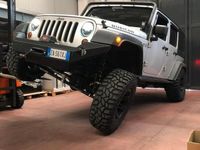 Usata Jeep Wrangler Unlimited Rubicon 200 CV (147 kW) 2013 Grigio SUV