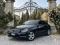Usata Mercedes C220 Avantgarde 136 CV (100 kW) 2011 Nero Berlina